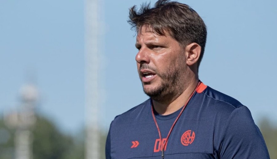 Damián Ayude, entrenador del San Lorenzo